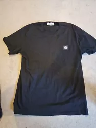Buy Mens Medium Stone Island T Shirt Black • 25£