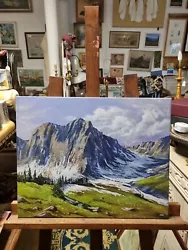 Buy Oil On Canvas - Mountain Scenery - Christopher • 100£