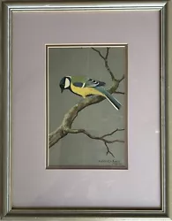 Buy Ralston Gudgeon, Scottish 1910-1984, 'Great Tit' Framed  And Signed Watereolour • 215£
