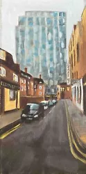 Buy Original Acrylic Painting Cityscape London • 30£
