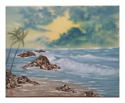 Buy Oil Painting 40x50 Cm, Caribbean Surf By Art Bob Ross • 81.08£