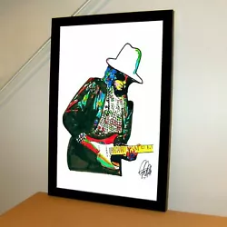 Buy Bob Dylan Songwriter Guitar Folk Rock Pop Music Poster Print Wall Art 11x17 • 14.62£