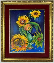 Buy Vincent Van Gogh (Handmade) Oil On Wood Painting Framed Signed And Stamped • 1,102.49£