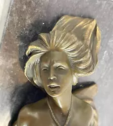 Buy Signed Mavchi Erotic Chained Nude Figurine Lady Bronze Sculpture Statue Artwork • 473.33£