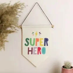 Buy Super Hero Wall Banner Flag • 12.50£