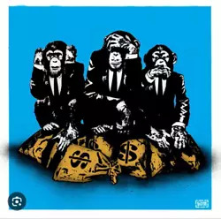 Buy Goin Print Signed And #’d! The Council Of Monkeys 2013 Hot Street Artist! Mint! • 1,889.99£