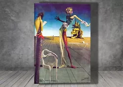Buy Salvador Dali Woman With Head Of Roses CANVAS  PAINTING ART PRINT POSTER 1590 • 13.29£