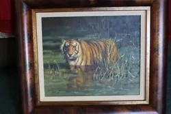 Buy Tony Forrest Bengali Tiger Original Oil Painting Immaculate Condition • 1,000£