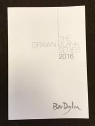 Buy Bob Dylan - The Drawn Blank Series 2016 - Brochure • 12.50£