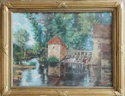 Buy Robert Chailloux (1913-2006) Signed Large French Post Impressionist Oil Painting • 139£