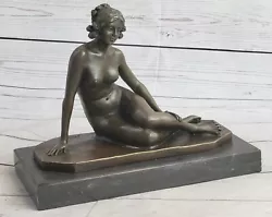 Buy Large Erotic Nude Woman Bronze Sculpture Naked Figurine Figure Erotic Art • 104.37£