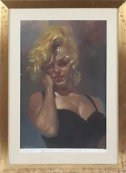 Buy Sebastian KRUGER Original - Marilyn Monroe Painting - Ronnie Wood 50th Birthday • 39,496.02£