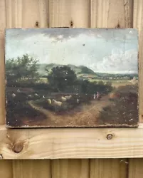 Buy Utterly Charming 19th Century Oil On Canvas In The Style Of John Constable • 60£