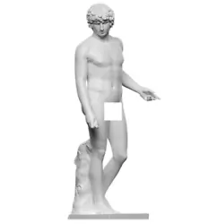 Buy Antinous Farnese Statue Greek Mythology Marble Sculpture Museum Copy • 113.07£