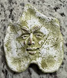 Buy Leaf Face Mythical Man Classical Art Wall Sculpture Ancient Graffiti 2003 • 23.98£