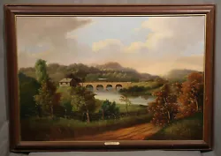Buy 19th Century American Landscape Countryside  Hudson At Fishkill  • 10,261.67£