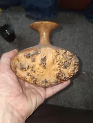 Buy Turned Wood Vase By Bruce Bernson. (Signed) • 100£