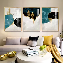Buy Abstract Modern Art Painting Minimalist Canvas Wall Poster Print Home Wall Decor • 3.58£