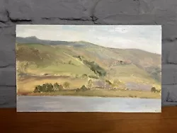 Buy Original Oil Landscape Painting Welsh Mountains Christine Nowell • 35£