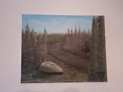 Buy Out Of The Woods - Original Artwork On Canvas Oil Painting Landscape • 160£