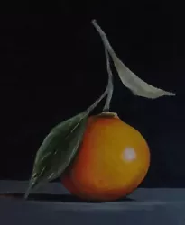 Buy Original Still Life Oil Painting Orange Glow By Peter Smith • 10£