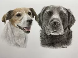 Buy Custom Original Watercolour Painting Portrait Pet Dog Horse Hand Painted • 45£