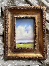 Buy Original Paintings Vintage Picture Frame Picture Antique Landscape Oil Paintings Baroque • 85.65£