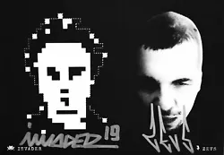 Buy Invader X Zevs Signed Art Postcard Plus Anonymous 99 DVD & Dejerba Map Set • 1,000£