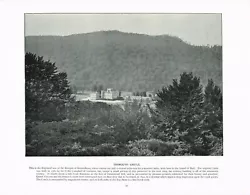 Buy Taymouth Castle Kenmore Scotland Antique Old Picture Print C1900 PS#140 • 5.99£