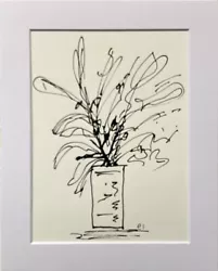 Buy Original Painting Sketch Plant Mount 10 X 8 Ins Dorset Artist CHRISTINE INGRAM • 20£