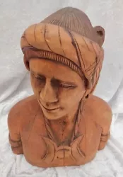 Buy Carved Wooden Bust • 29.99£