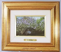 Buy Painting Oil Reproduction C. Monet   Rest Under The Lilac Bush   CERTIFICATE • 102.11£