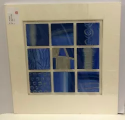 Buy Blue Abstract III - Nancy Wood - Original Artwork  *Mounted* • 45£