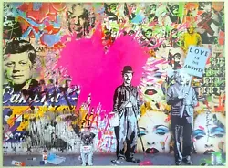 Buy Mr. Brainwash   Love Is The Answer   Authentic Lithograph Print Pop Art Poster • 1,181.24£
