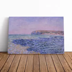 Buy Claude Monet Seascape Canvas Wall Art Print Framed Picture Decor Living Room • 24.95£