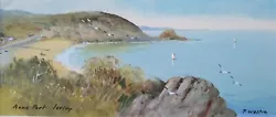Buy Framed Original Gouache Painting Anne Port Jersey T Weston Channel Islands  • 44.99£
