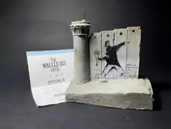 Buy Banksy 'Defeated Flower Thrower &Tower Wall' Sculpture Art From Walled Off Hotel • 705£