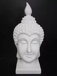 Buy Feng Shui Bust Statue Of Buddha Head W/ Marble Finish Garden Art • 33.07£