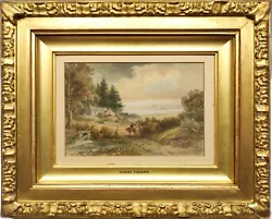 Buy Anthony Vandyke Copley Fielding,  Derwentwater , Original Watercolour Painting. • 350£