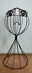 Buy Whimsical Wire Face Sculpture Made In Mexico • 24.81£