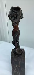 Buy  Milo  Bronze Statue Of An Art Nouveau Dancer Mounted On Marble Base • 98£