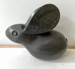 Buy  Crafty Hare ~SHONA SCULPTURE~COLLECTABLE - Home/ Garden - Hand Carved -Signed • 75£