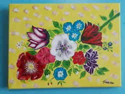 Buy Summer Bloom Acrylic Painting • 30£