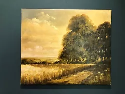 Buy Vintage Unframed Country Landscape Oil Painting By E Williamson • 29.99£