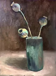 Buy Original Oil Painting  Still Life Floral  Flowers Art For Sale • 30£