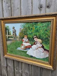 Buy Oil On Canvas Vintage Picture • 25£