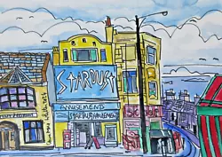 Buy Original Watercolour Painting Stardust Southend On Sea By Ann Marie Whitton • 25£