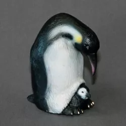 Buy Barry Stein  Penguin - Papa & Baby   Limited Edition Bronze Sculpture • 667.80£