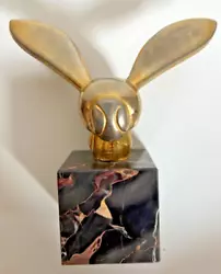 Buy Alva Museum Replica G. LACHAISE ALVA Brass BEE Sculpture Marble Base Art Deco B5 • 103.56£