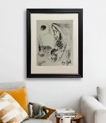 Buy Marc Chagall Hand-Signed Original Print With COA And +$3,500 USD Appraisal • 150.57£